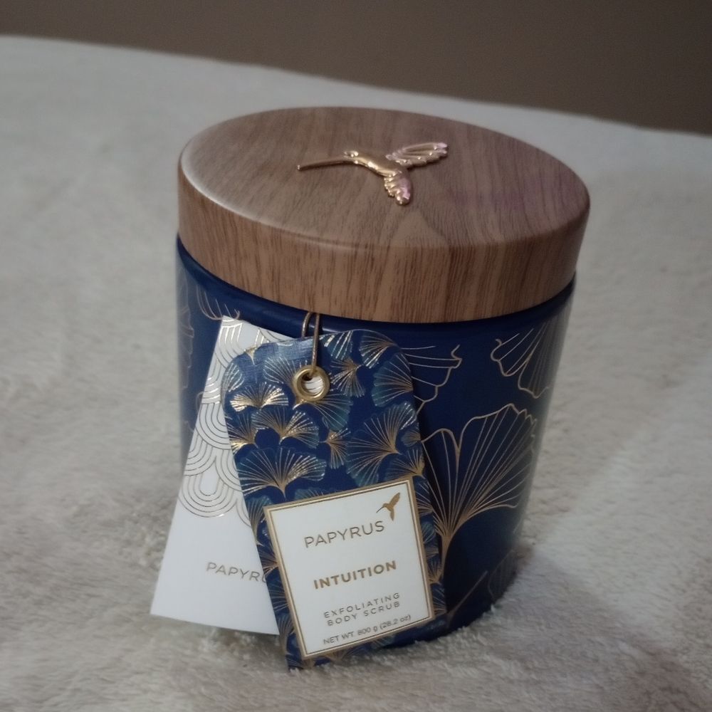 🆕Papyrus Intuition Blue Exfoliating Body Scrub, 28.2 Oz